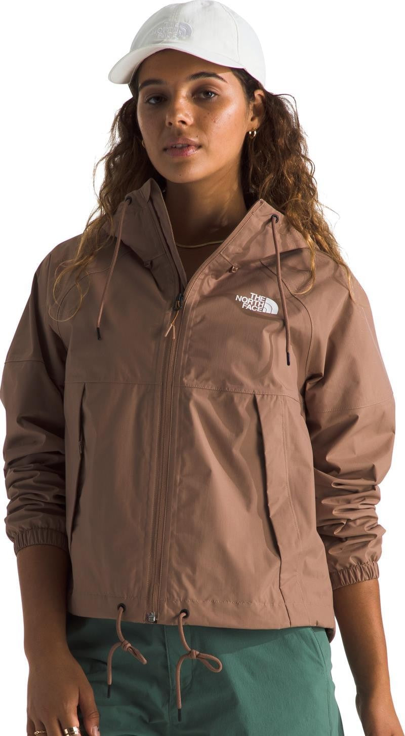 Antora Rain Hoodie - Womens - latte 1