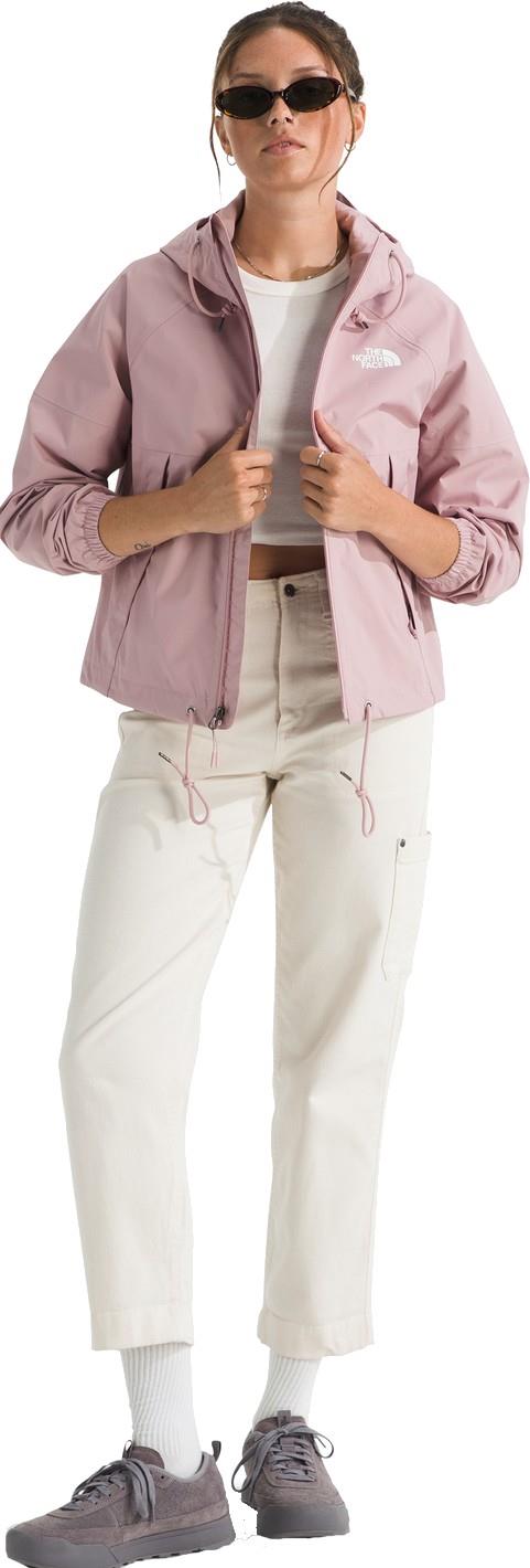 Antora Rain Hoodie - Womens - metal pink 1