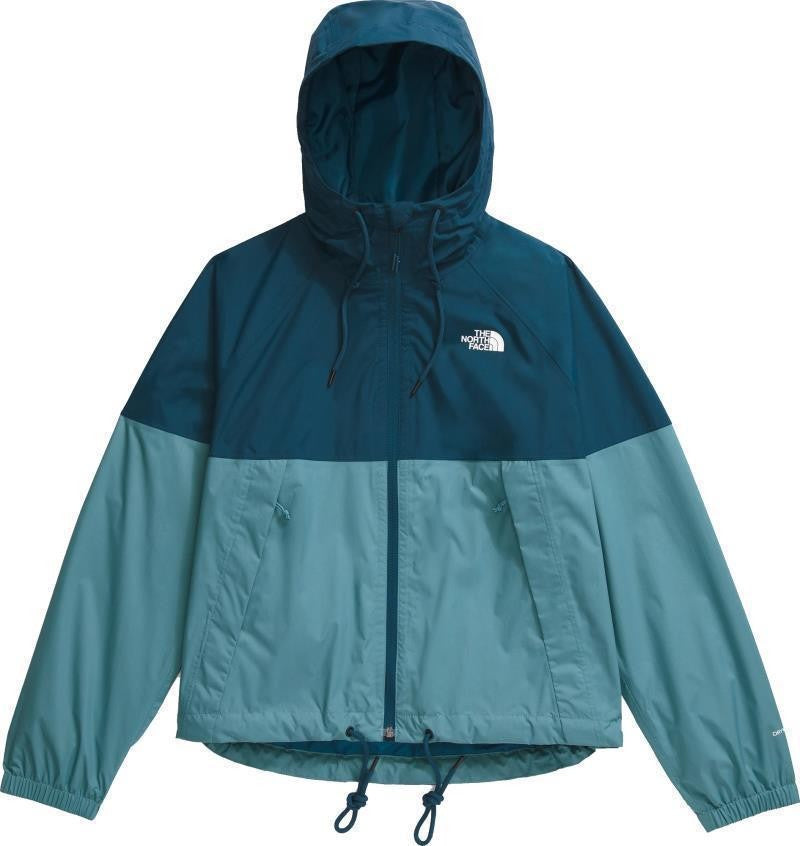 Antora Rain Hoodie - Womens - midnight petrol / algae blue 1