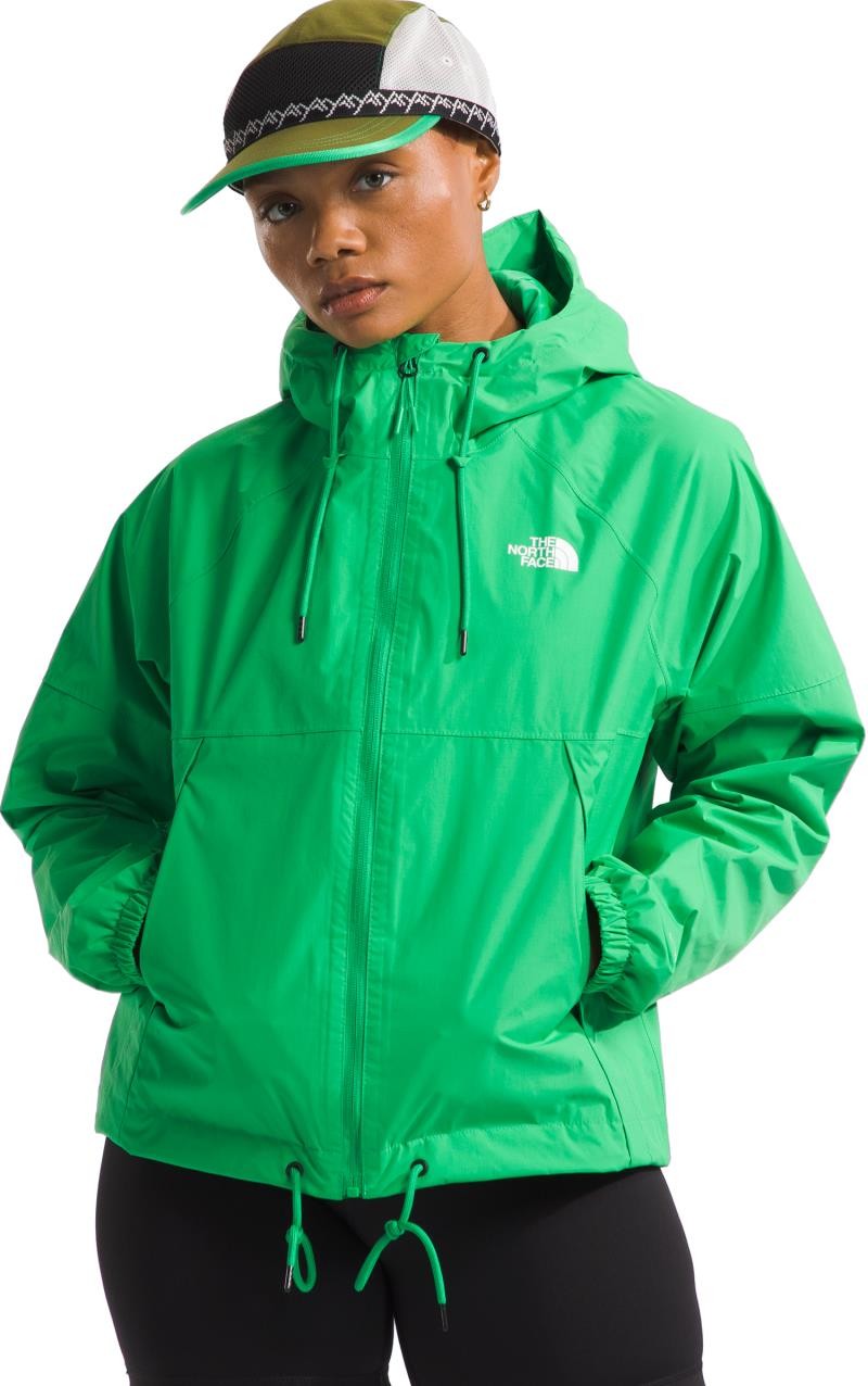 Antora Rain Hoodie - Womens - optic emerald 1