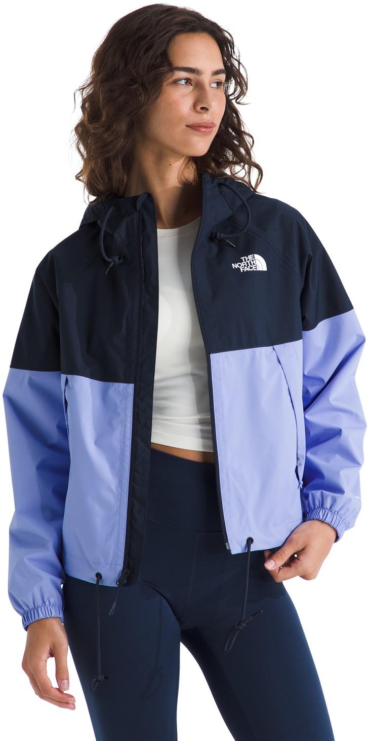 Antora Rain Hoodie - Womens - periwinkle glow / summit navy 1