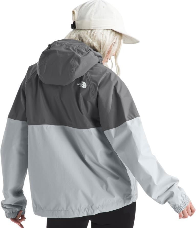 Antora Rain Hoodie - Womens - smoked pearl / high rise 1