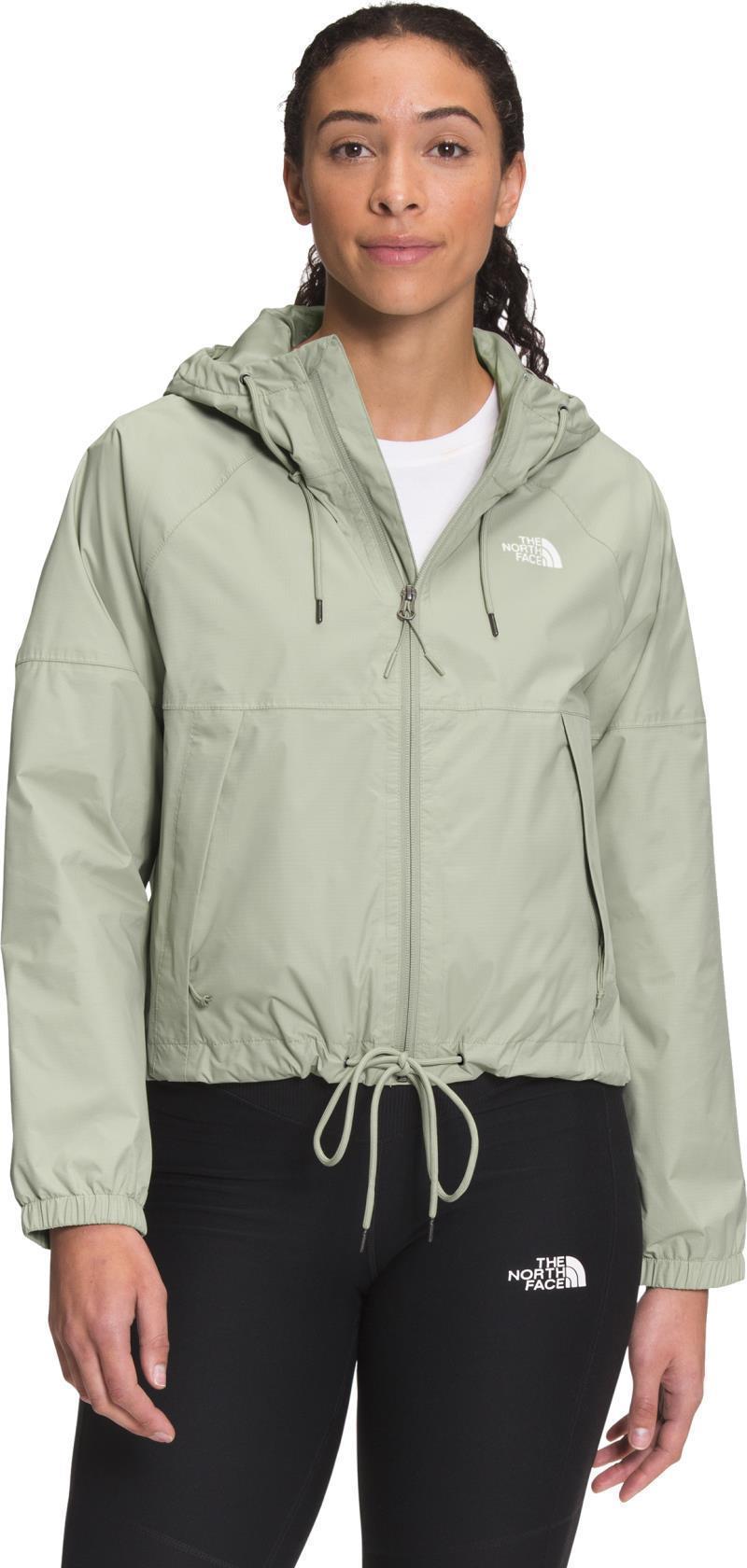 Antora Rain Hoodie - Womens - tea green 1