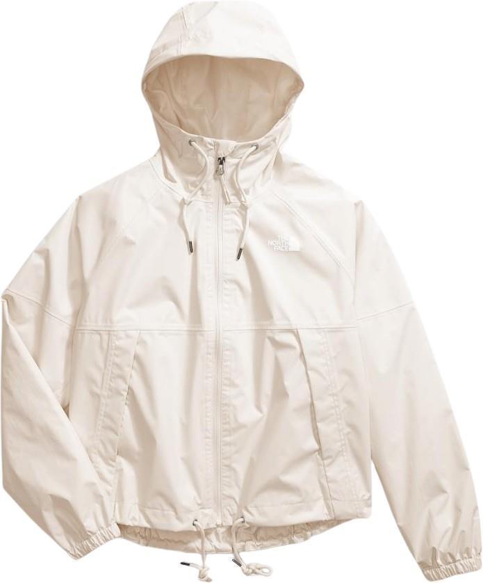 Antora Rain Hoodie - Womens - white dune 1
