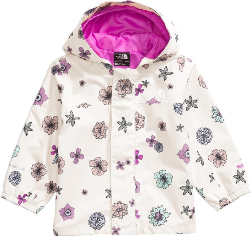 Antora Rain Jacket - Baby - white dune desert bloom print 1