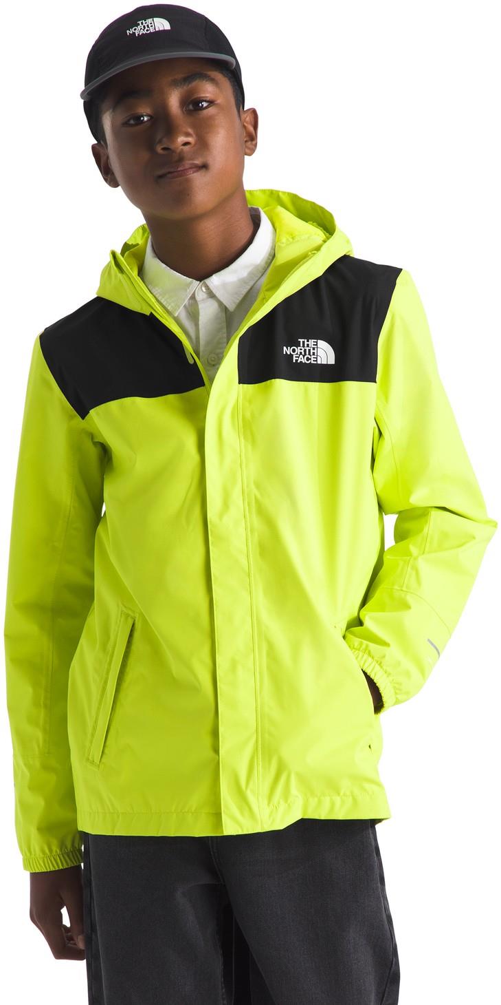 Antora Rain Jacket - Boys - fizz lime 1