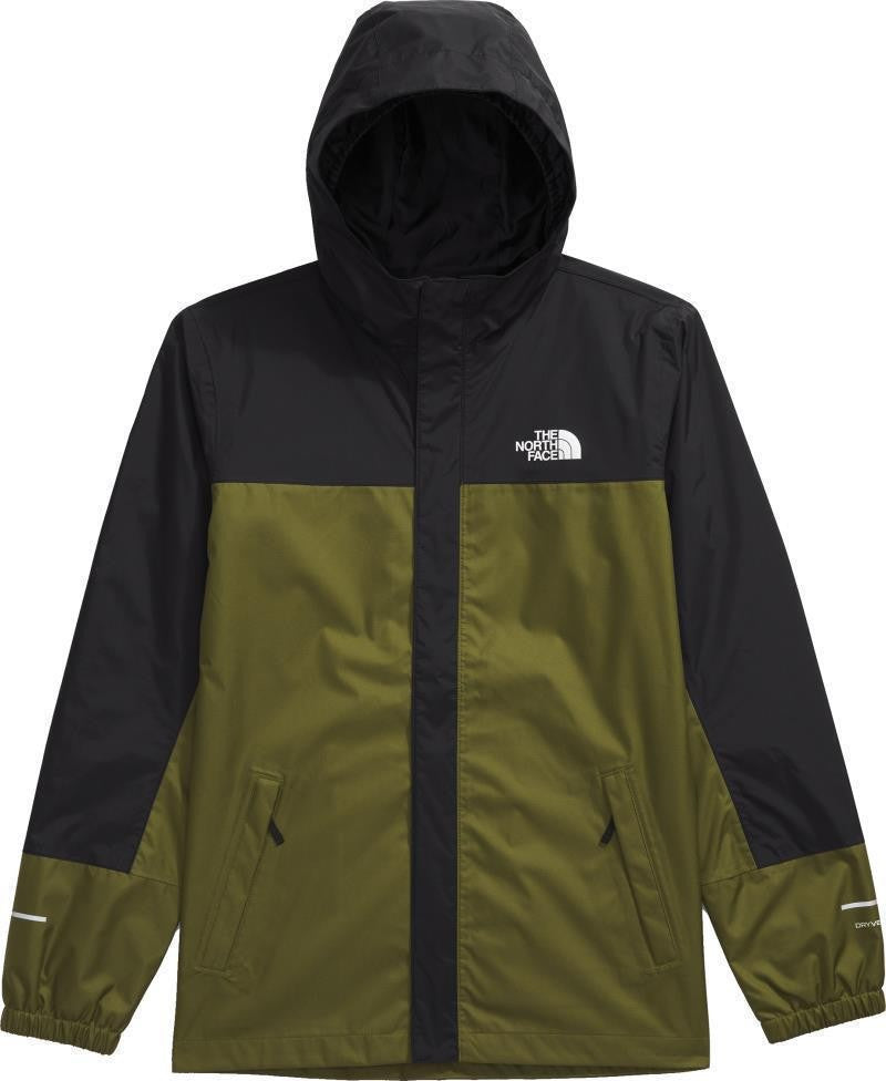 Antora Rain Jacket - Boys - forest olive 1
