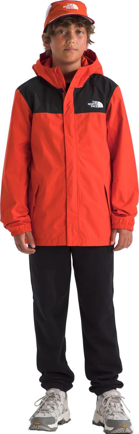 Antora Rain Jacket - Boys - lava red 1