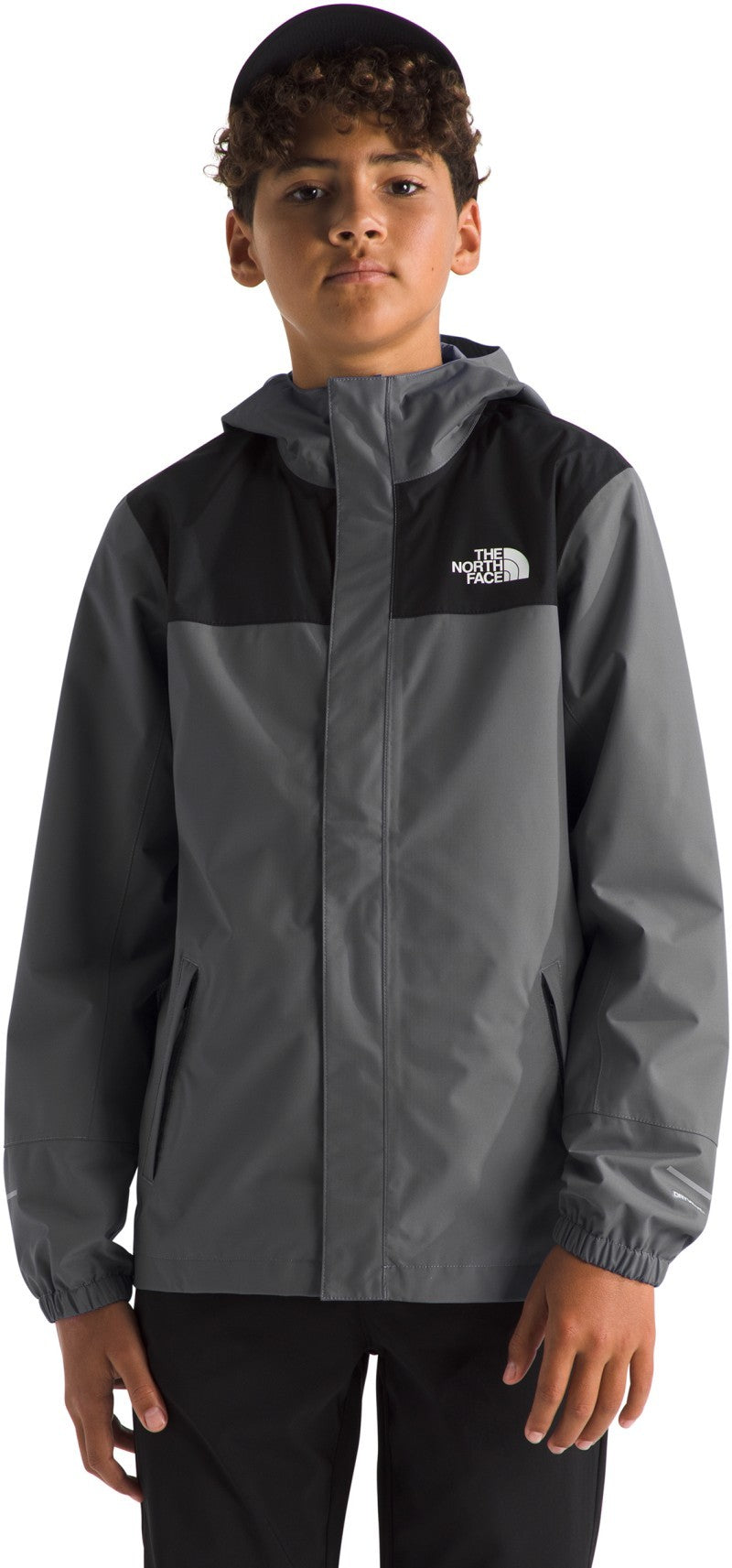 Antora Rain Jacket - Boys - smoked pearl 1