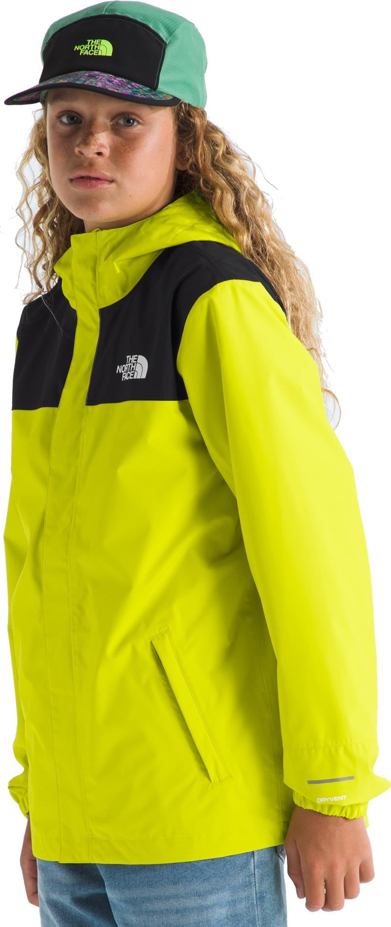 Antora Rain Jacket - Boys - sulphur spring green 1
