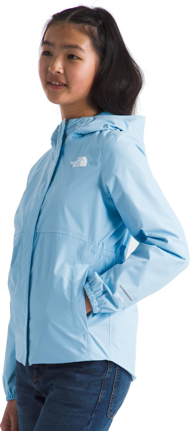 Antora Rain Jacket - Girls - cornflower 1