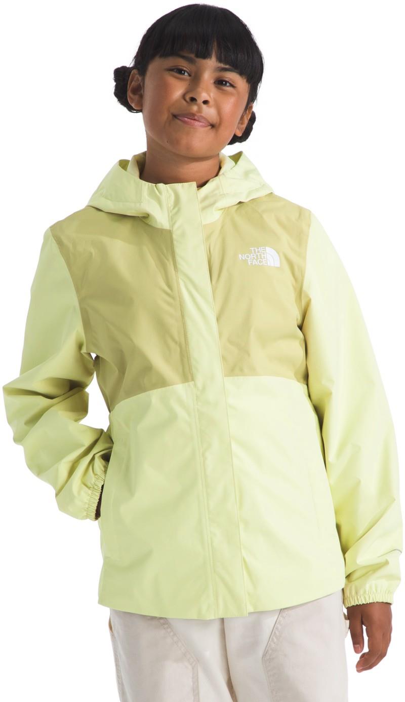 Antora Rain Jacket - Girls - lemon mist / pear 1