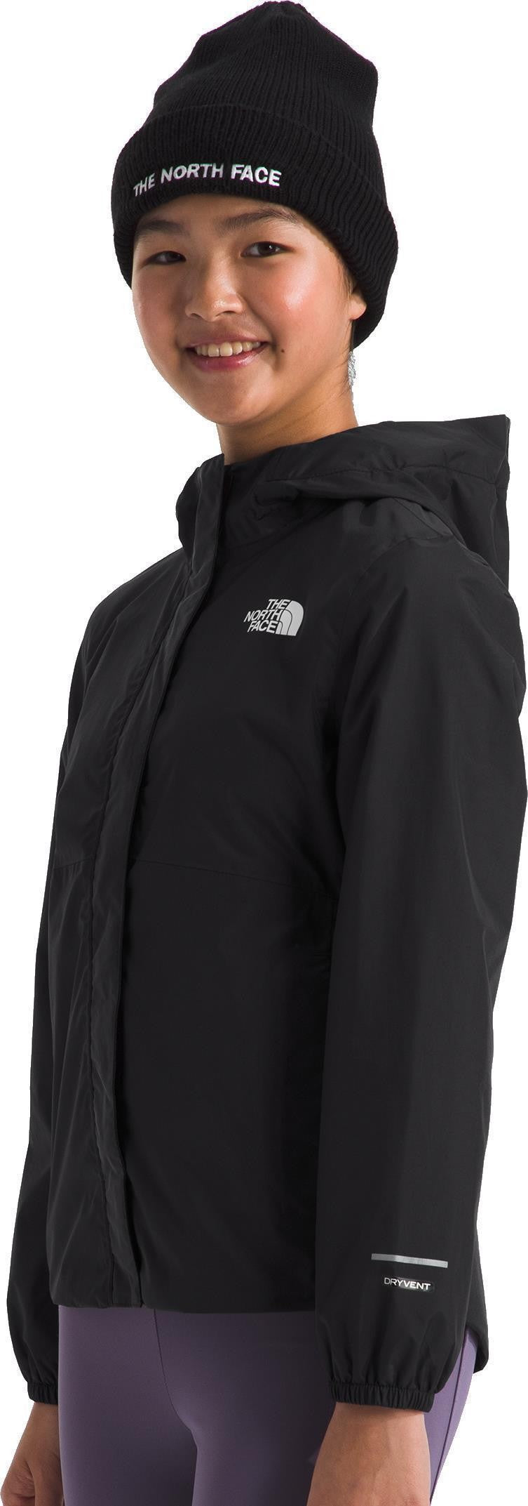 Antora Rain Jacket - Girls - tnf black 1