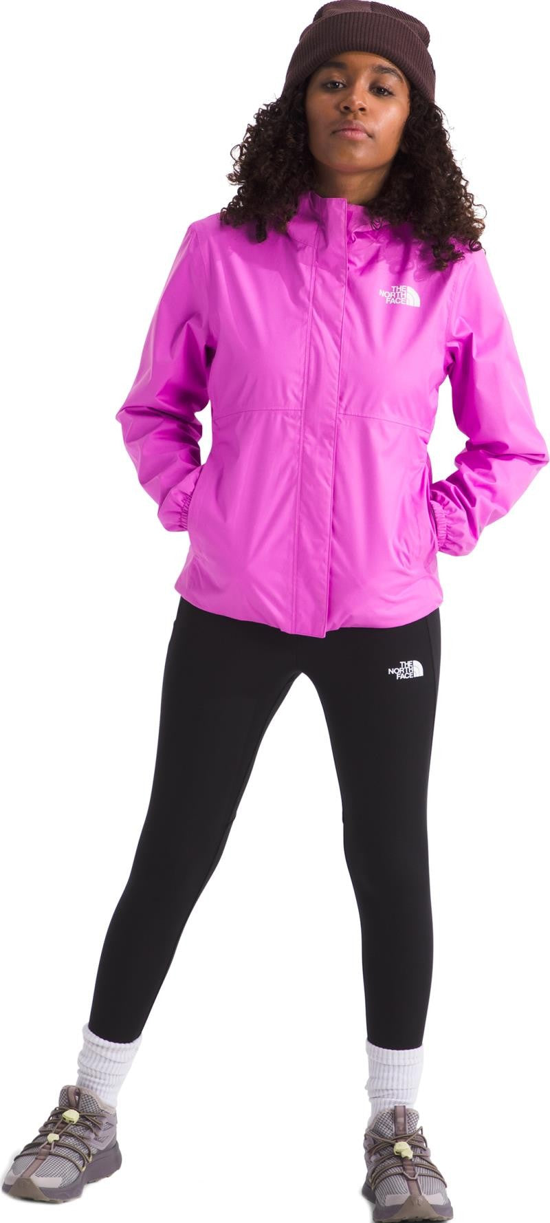 Antora Rain Jacket - Girls - violet crocus 1