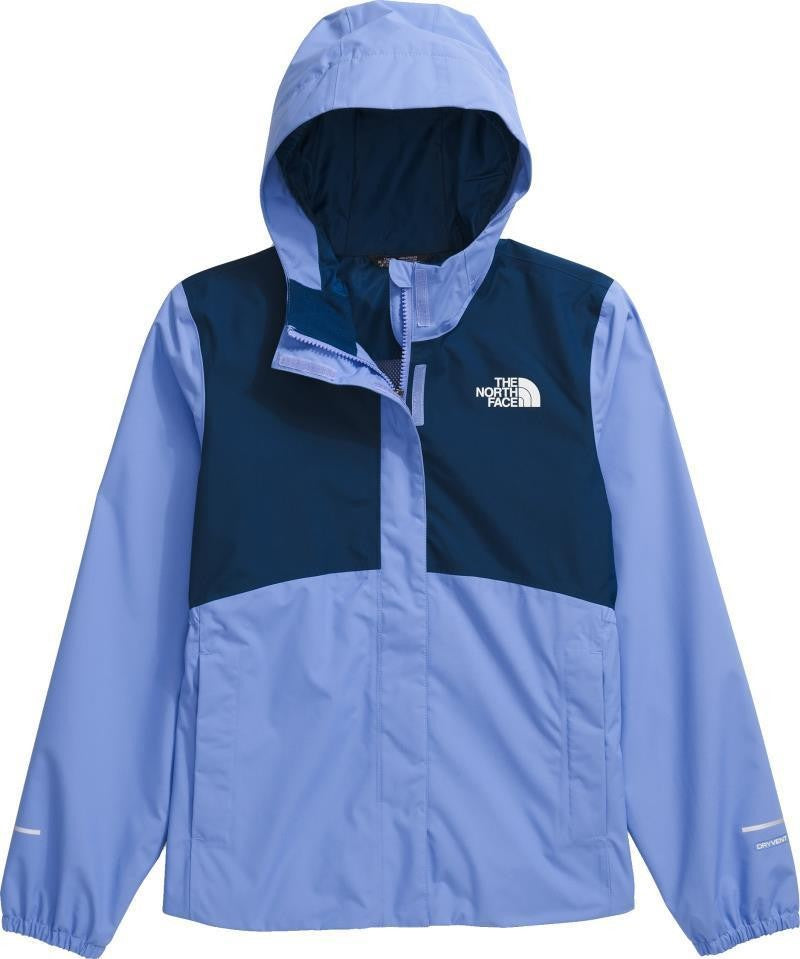Antora Rain Jacket - Girls - virtual blue 1