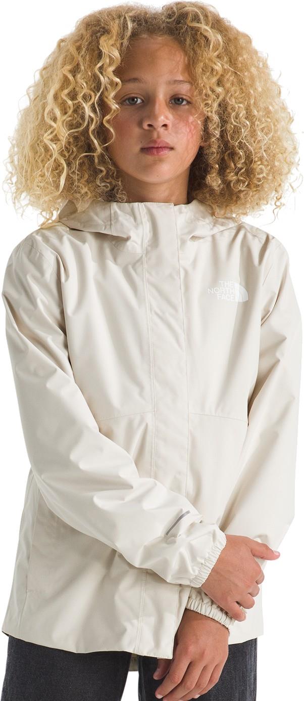 Antora Rain Jacket - Girls - white dune / white dune 1
