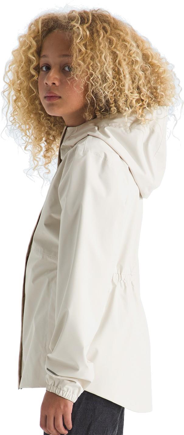 Antora Rain Jacket - Girls - white dune / white dune 1