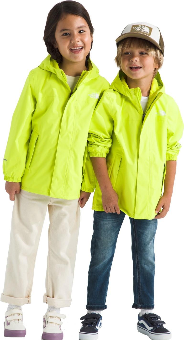 Antora Rain Jacket - Kids - fizz lime 1