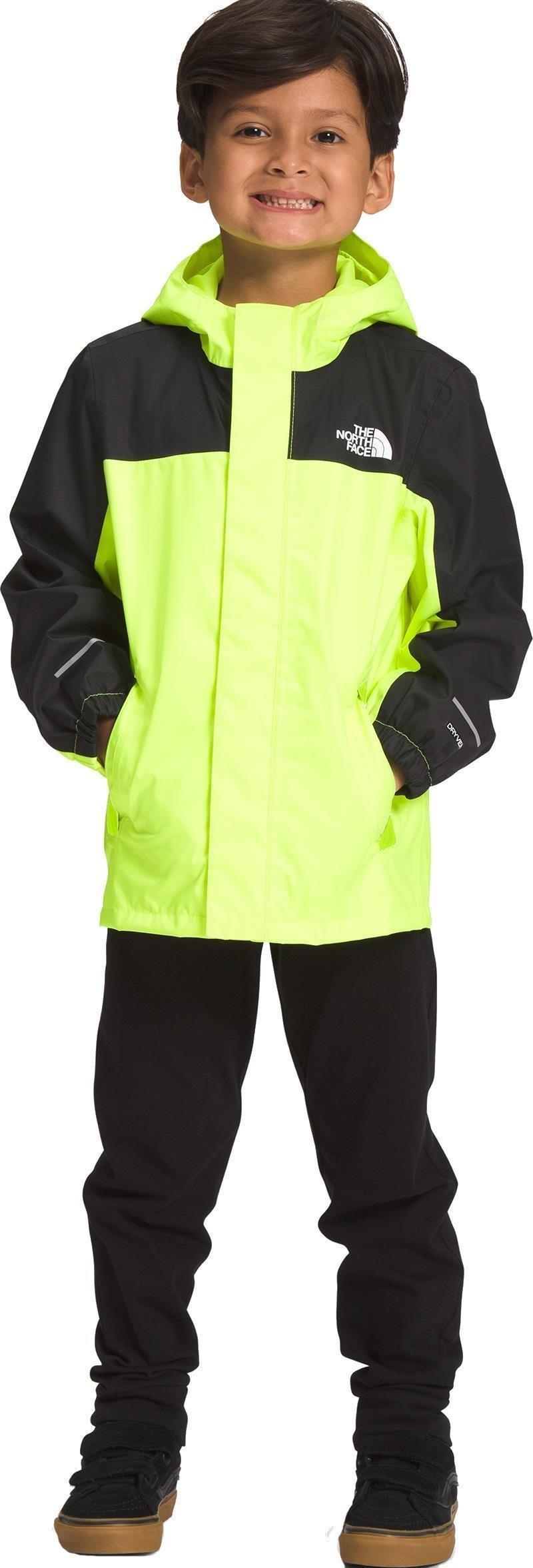 Antora Rain Jacket - Kids - led yellow 1