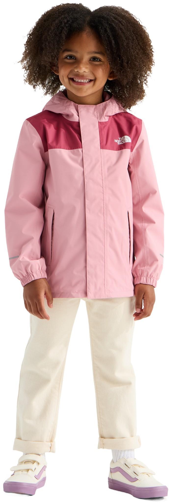 Antora Rain Jacket - Kids - primrose / fermented clay 1