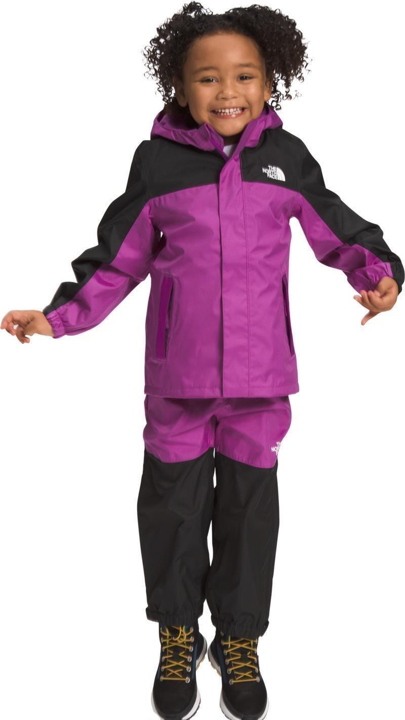 Antora Rain Jacket - Kids - purple cactus flower 1