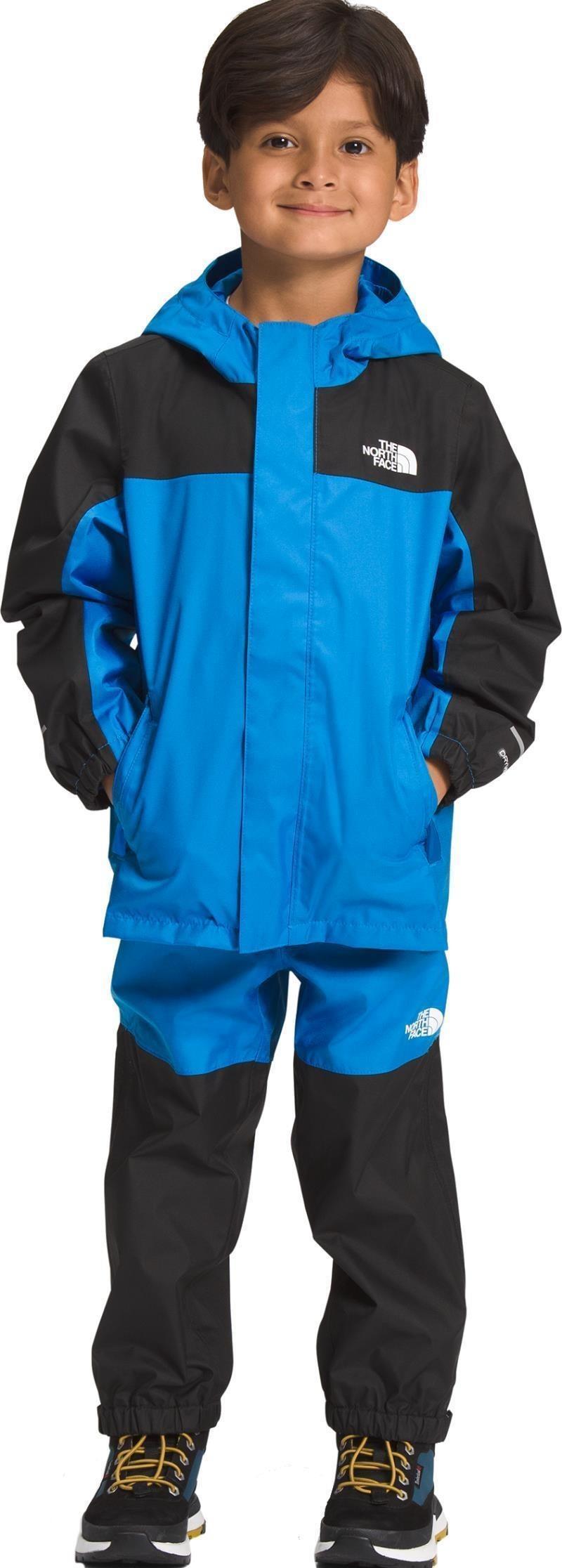 Antora Rain Jacket - Kids - super sonic blue 1