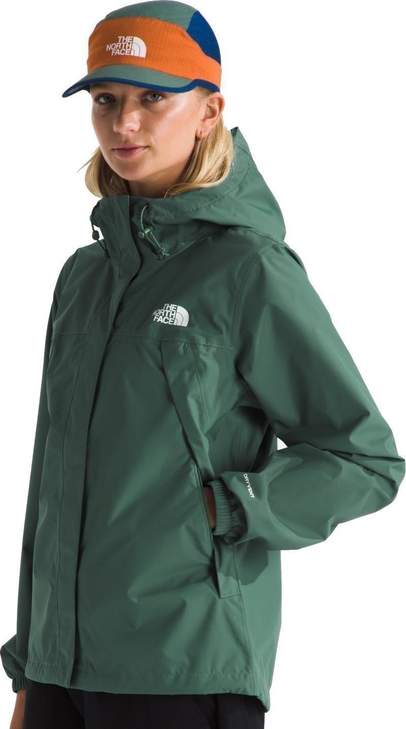 Antora Rain Jacket - Womens - duck green 1