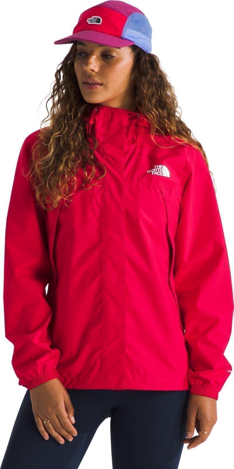 Antora Rain Jacket - Womens - hibiscus 1