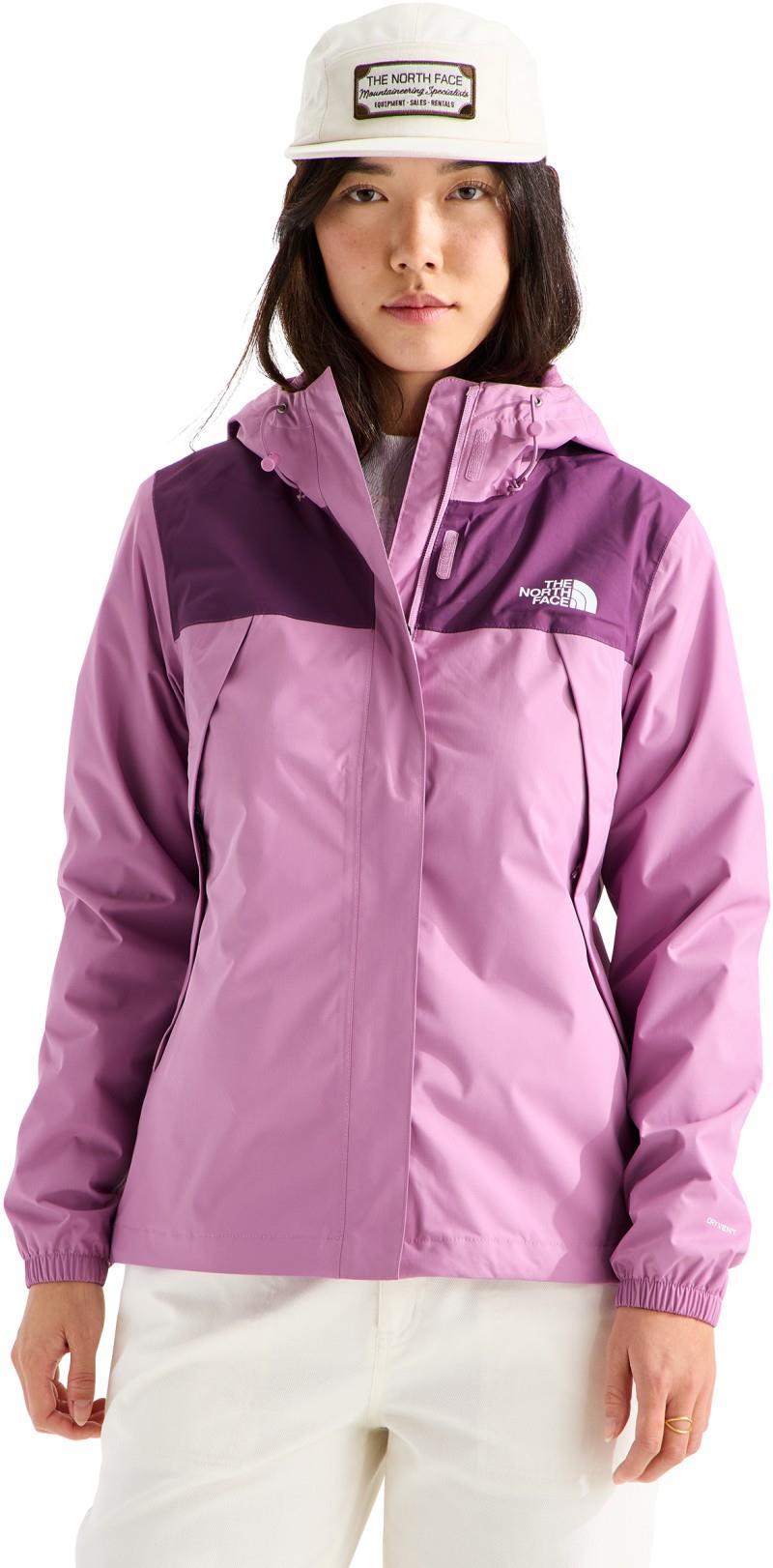 Antora Rain Jacket - Womens - hushed lavender / chroma purple 1