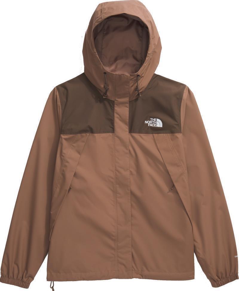 Antora Rain Jacket - Womens - latte / smokey brown 1