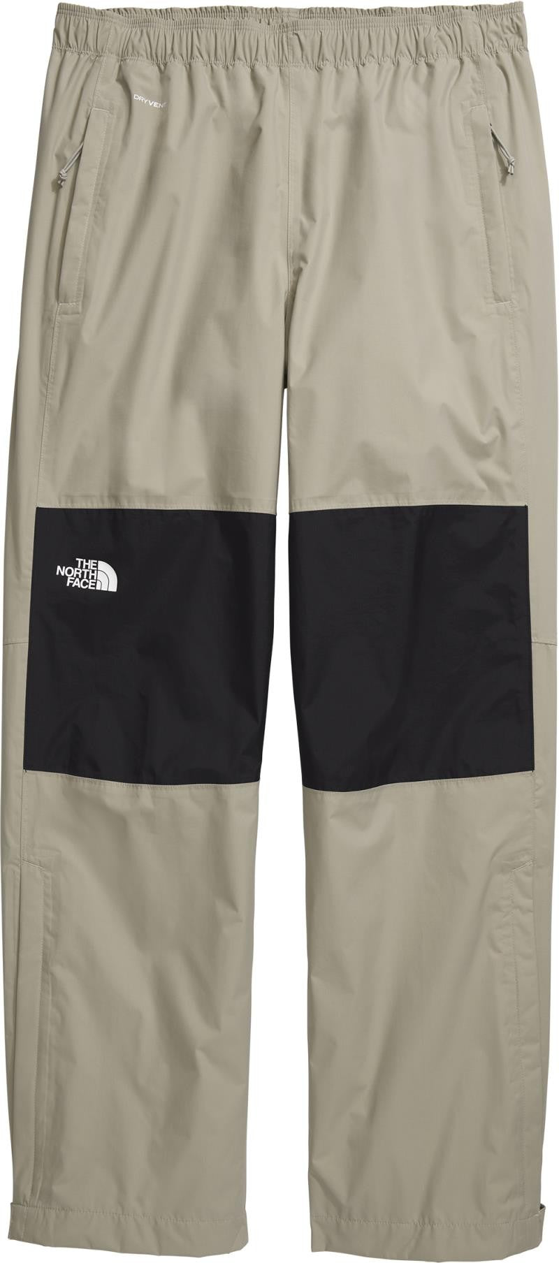 Antora Rain Pants, Reg - Mens - clay grey / tnf black 1