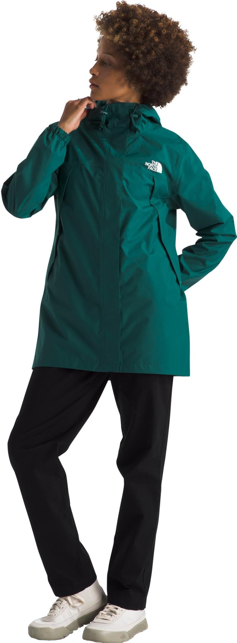 Antora Rain Parka - Womens - deep nori 1