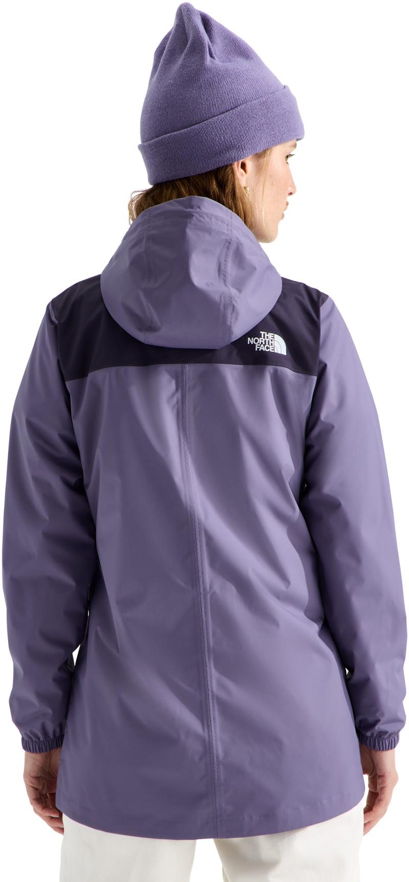 Antora Rain Parka - Womens - grounded plum / endless dusk 1