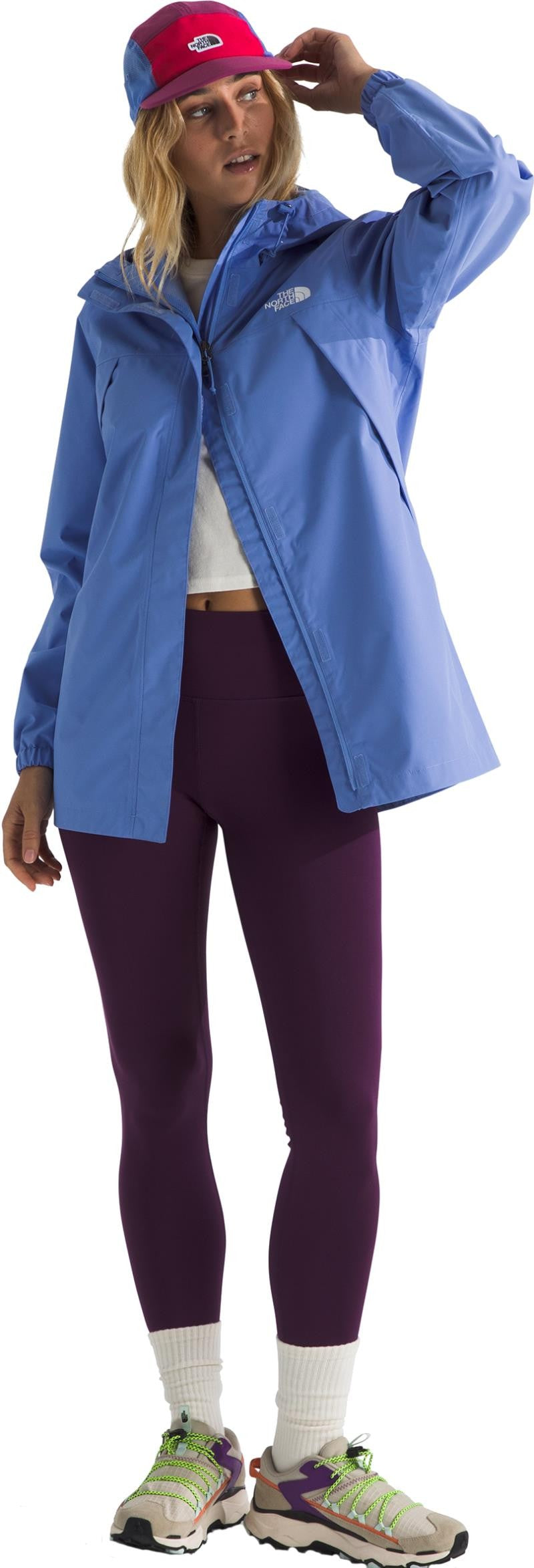 Antora Rain Parka - Womens - virtual blue 1