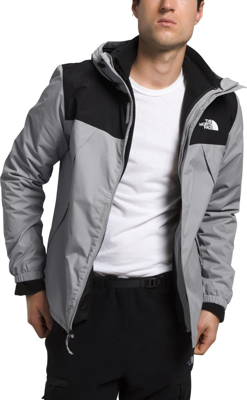 Antora Triclimate Jacket - Mens - meld grey / tnf black 1