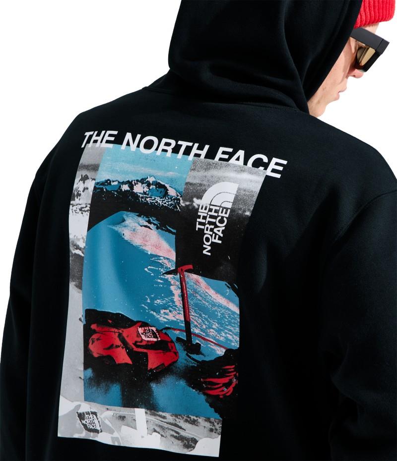 Apex `75 Collage Hoodie - Mens - tnf black 1