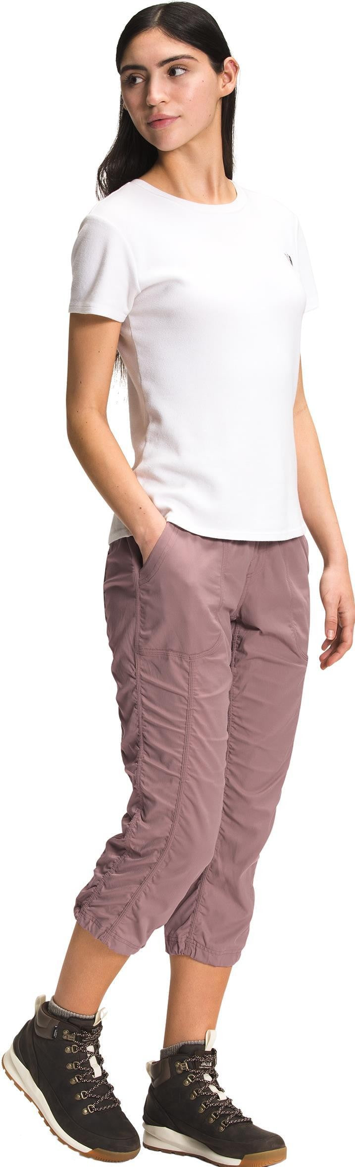Aphrodite 2.0 Capris - Womens - twilight mauve 1