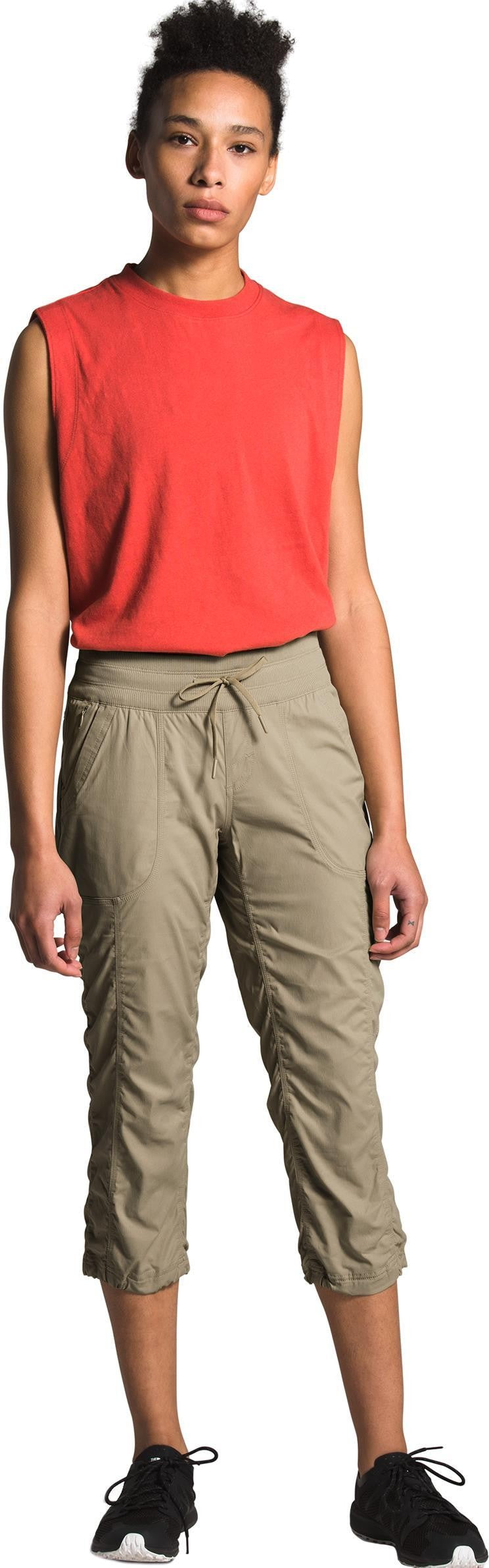 Aphrodite 2.0 Capris - Womens - twill beige 1