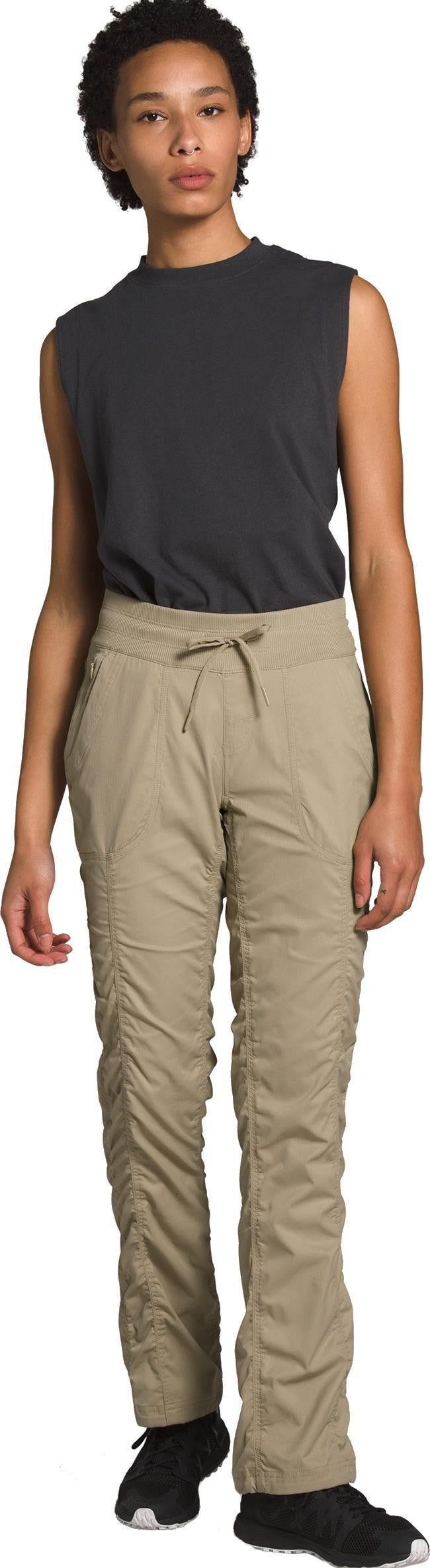 Aphrodite 2.0 Pants, Short - Womens - twill beige 1