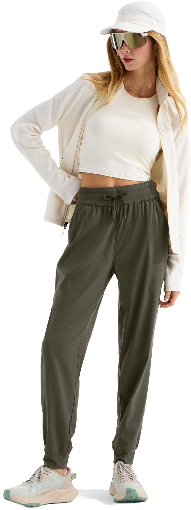 Aphrodite Arise Joggers - Womens - new taupe green 1