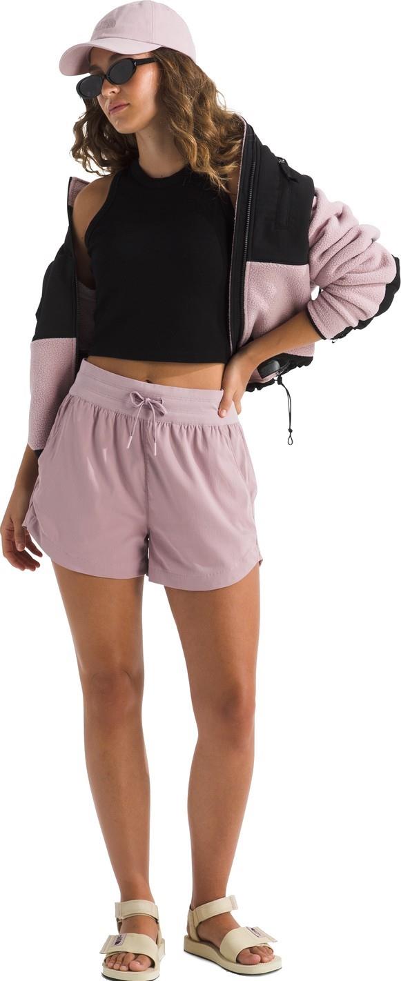 Aphrodite Arise Shorts, 3" Inseam - Womens - metal pink 1