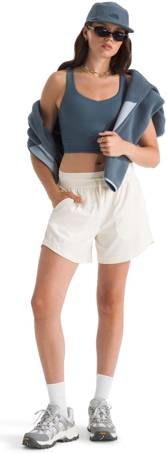 Aphrodite Arise Shorts, 5" Inseam - Womens - white dune 1