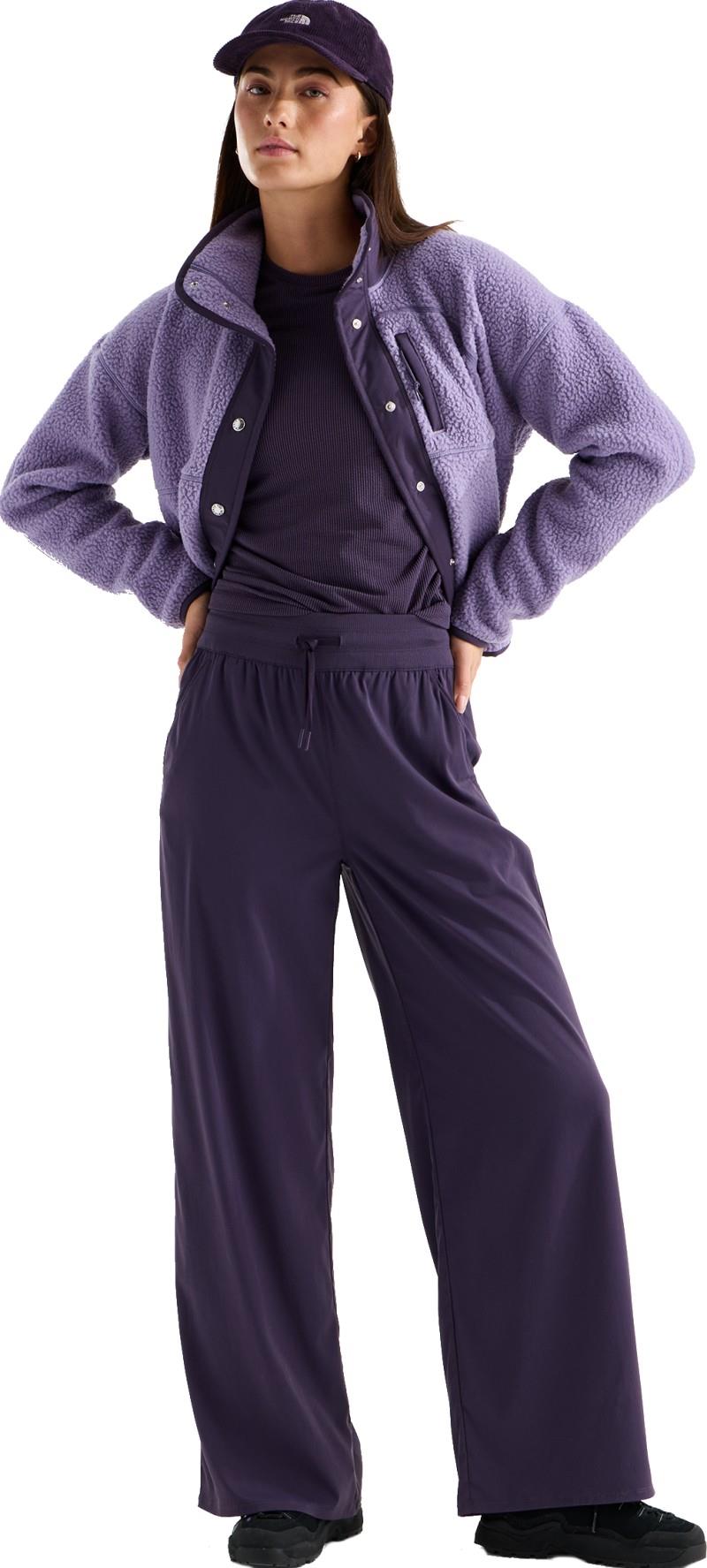 Aphrodite Arise Wide Leg Pants, Reg - Womens - endless dusk 1