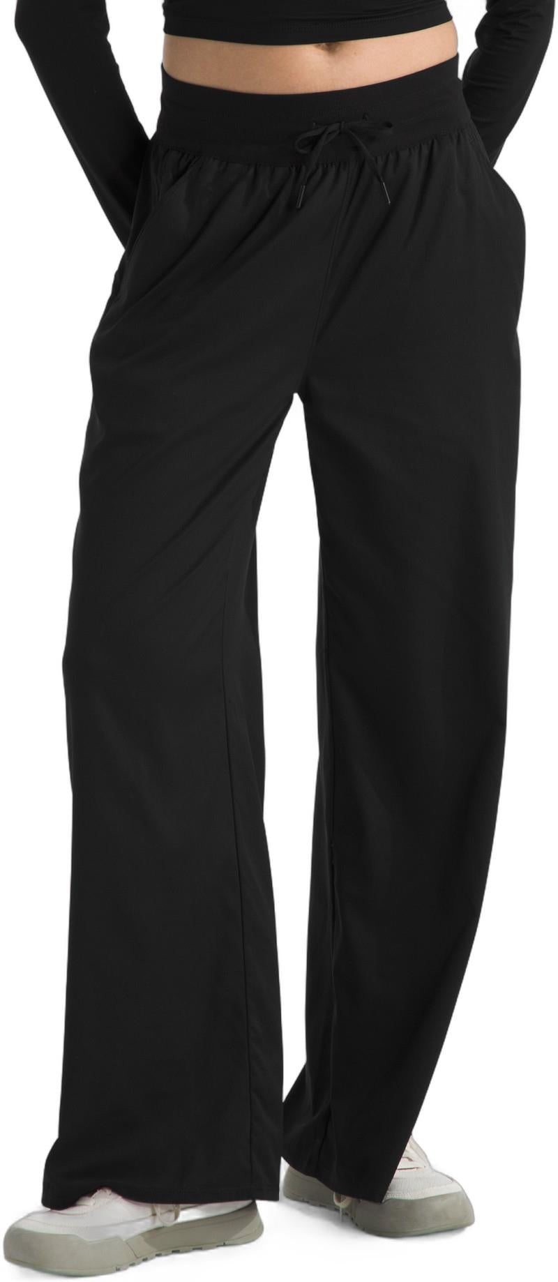 Aphrodite Arise Wide Leg Pants, Reg - Womens - tnf black 1