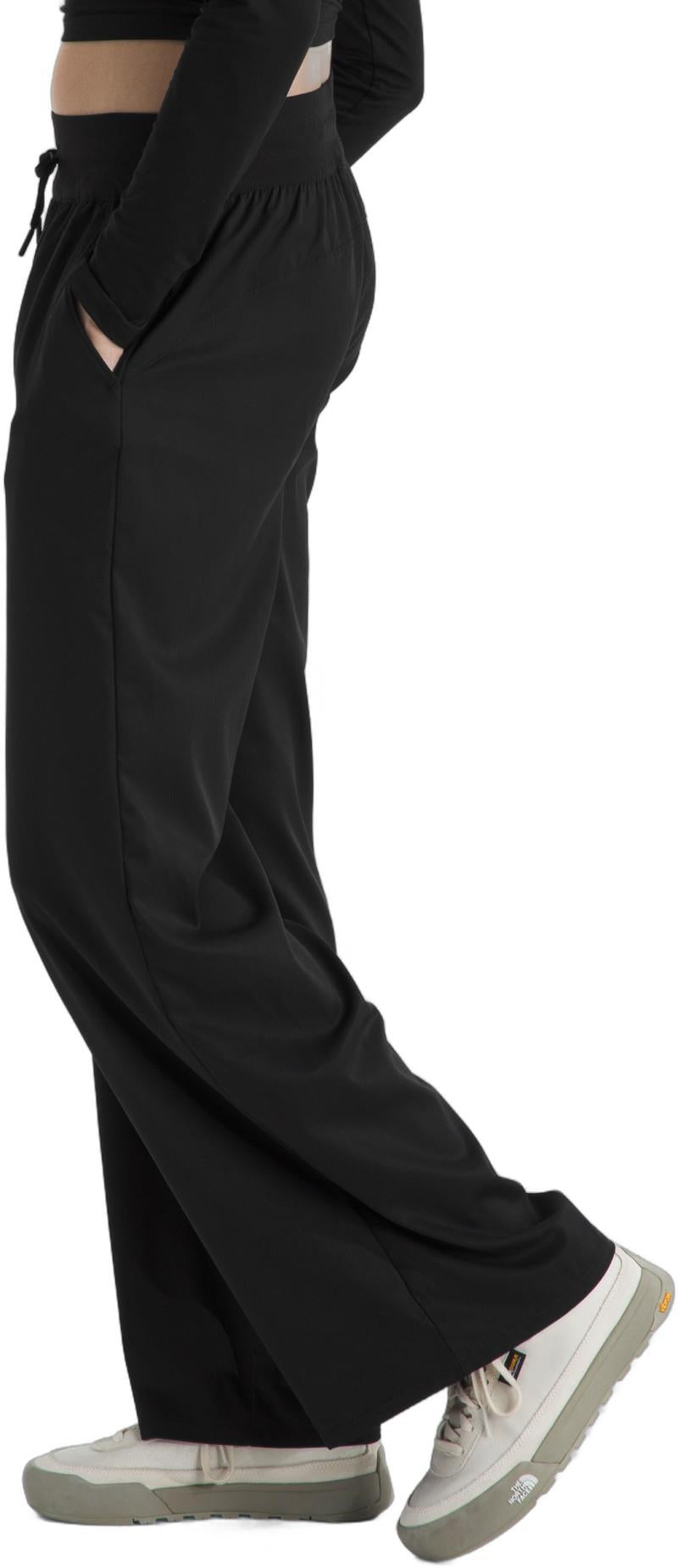 Aphrodite Arise Wide Leg Pants, Reg - Womens - tnf black 1