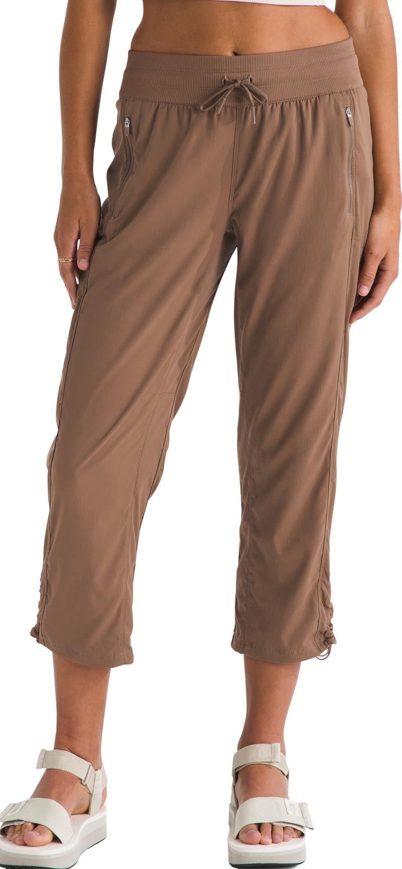 Aphrodite Motion Capris - Womens - latte 1