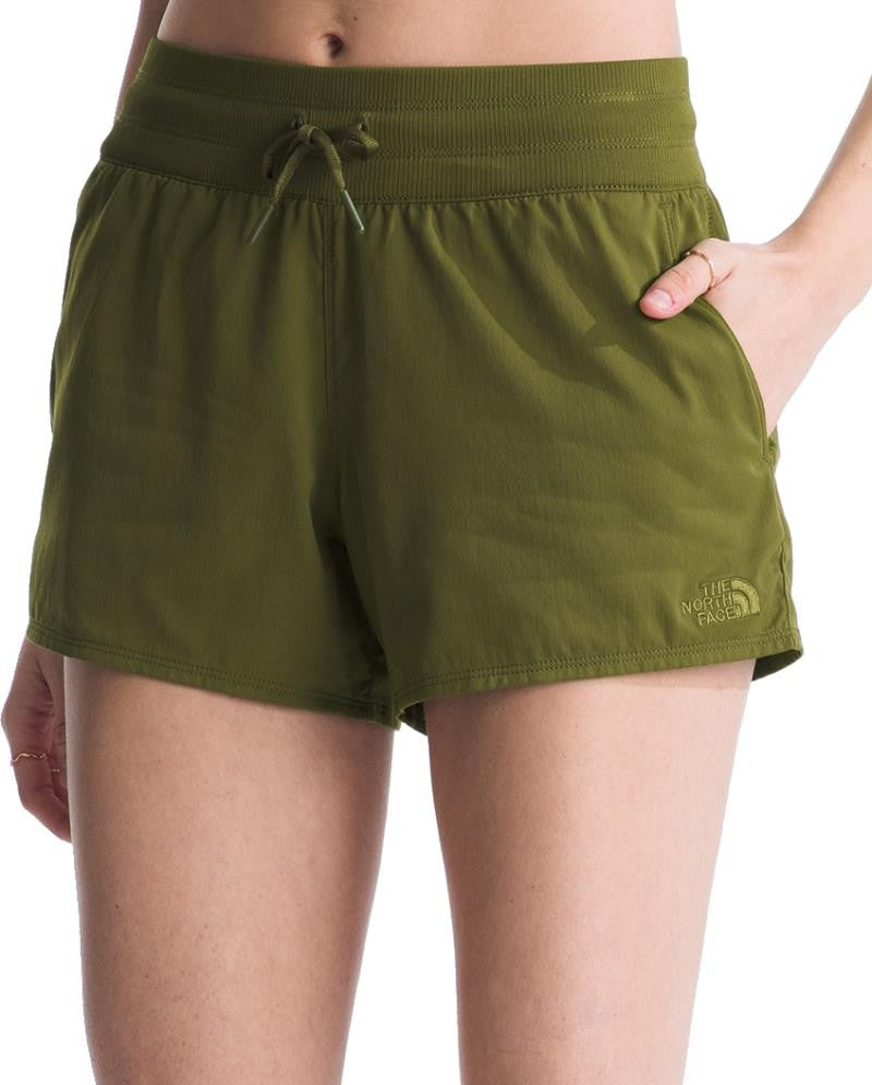 Aphrodite Shorts, Long - Womens - forest olive 1