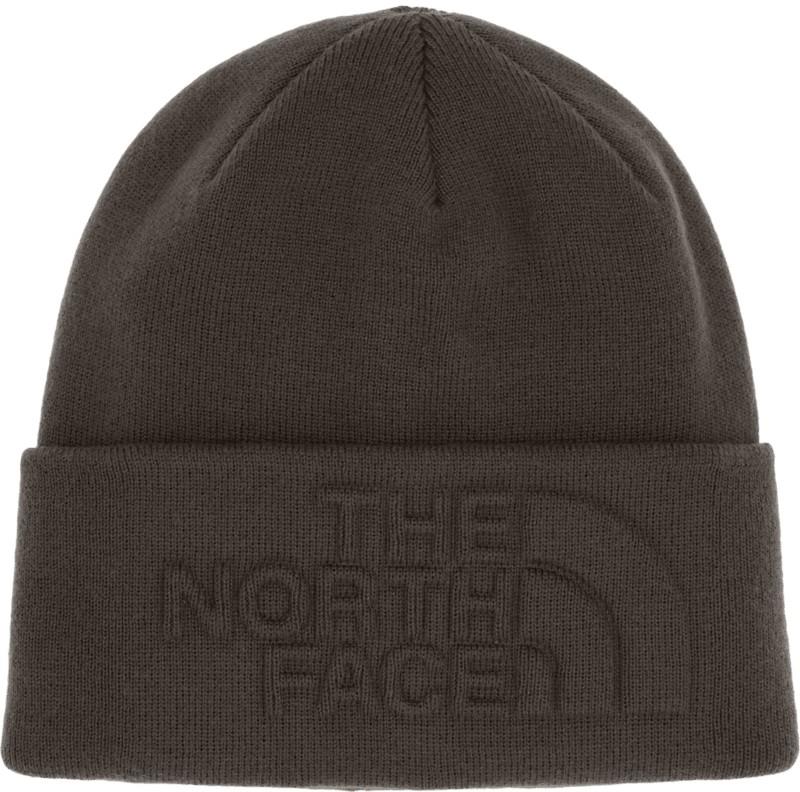Apres Embossed Beanie - dark chestnut 1