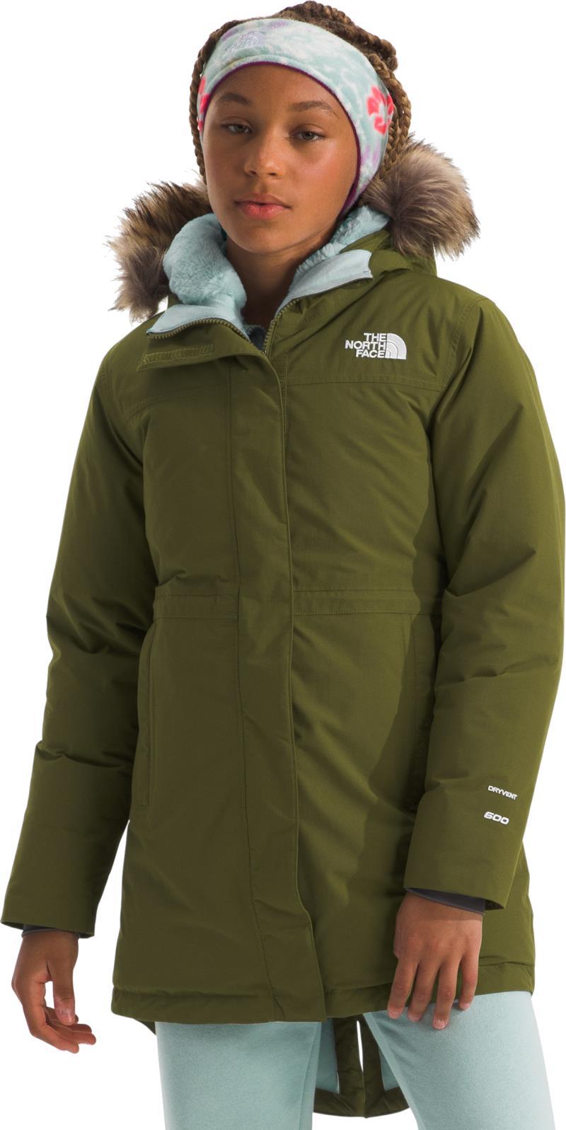 Arctic Parka - Girls - forest olive 1