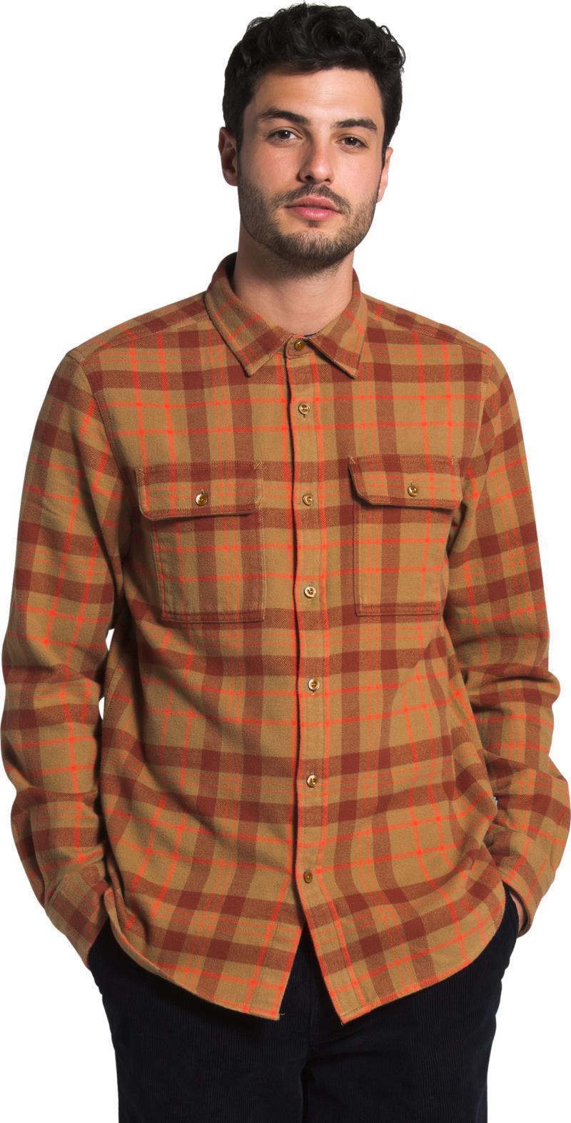 Arroyo Flannel Shirt - Mens - Utility Brown Heritage Medium Three Color Plaid 1